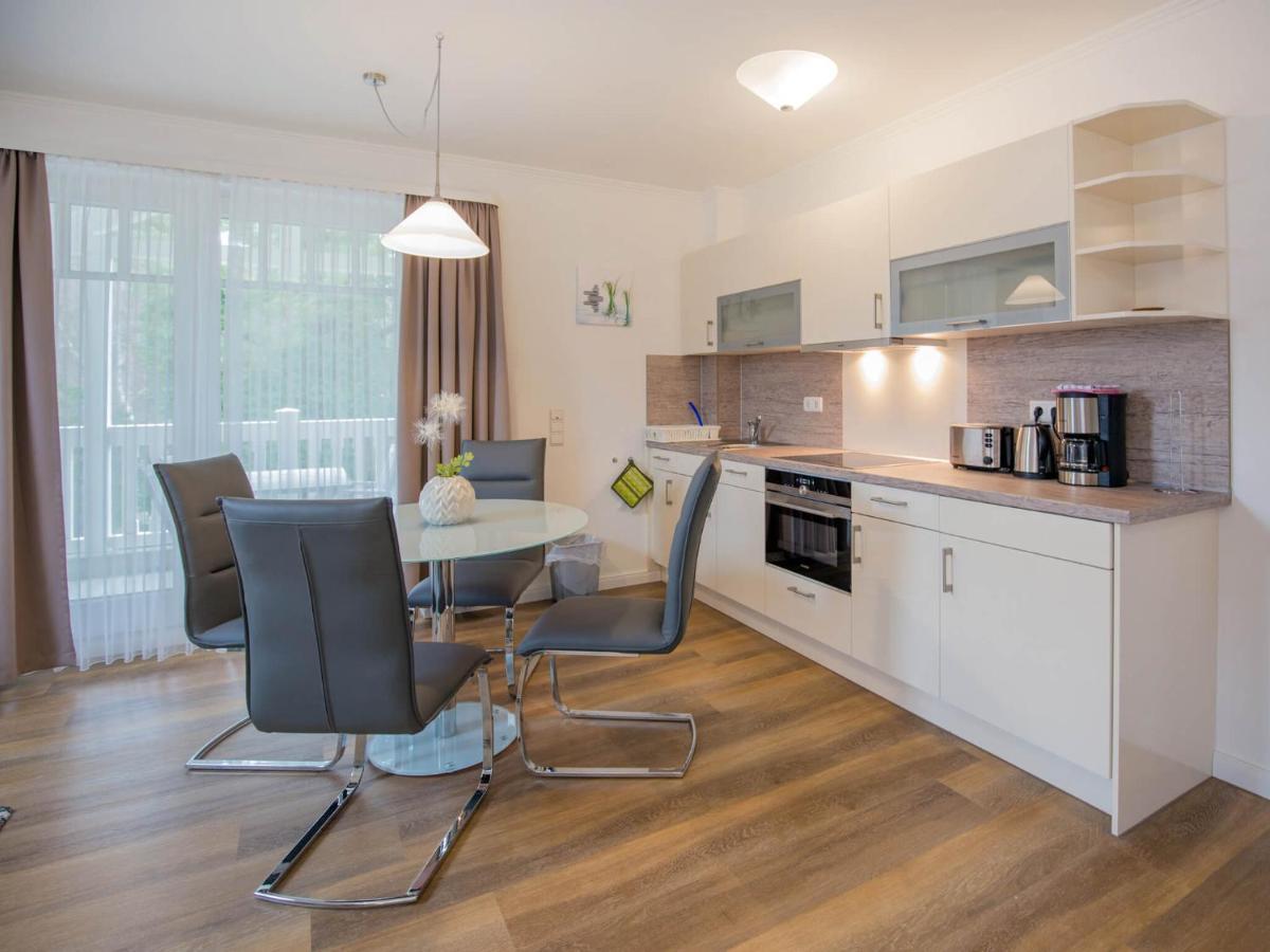 Duenenpark Binz - Komfortplus 1-Raum-Ferienwohnung Mit Balkon Im Dachgeschoss 095 Dış mekan fotoğraf